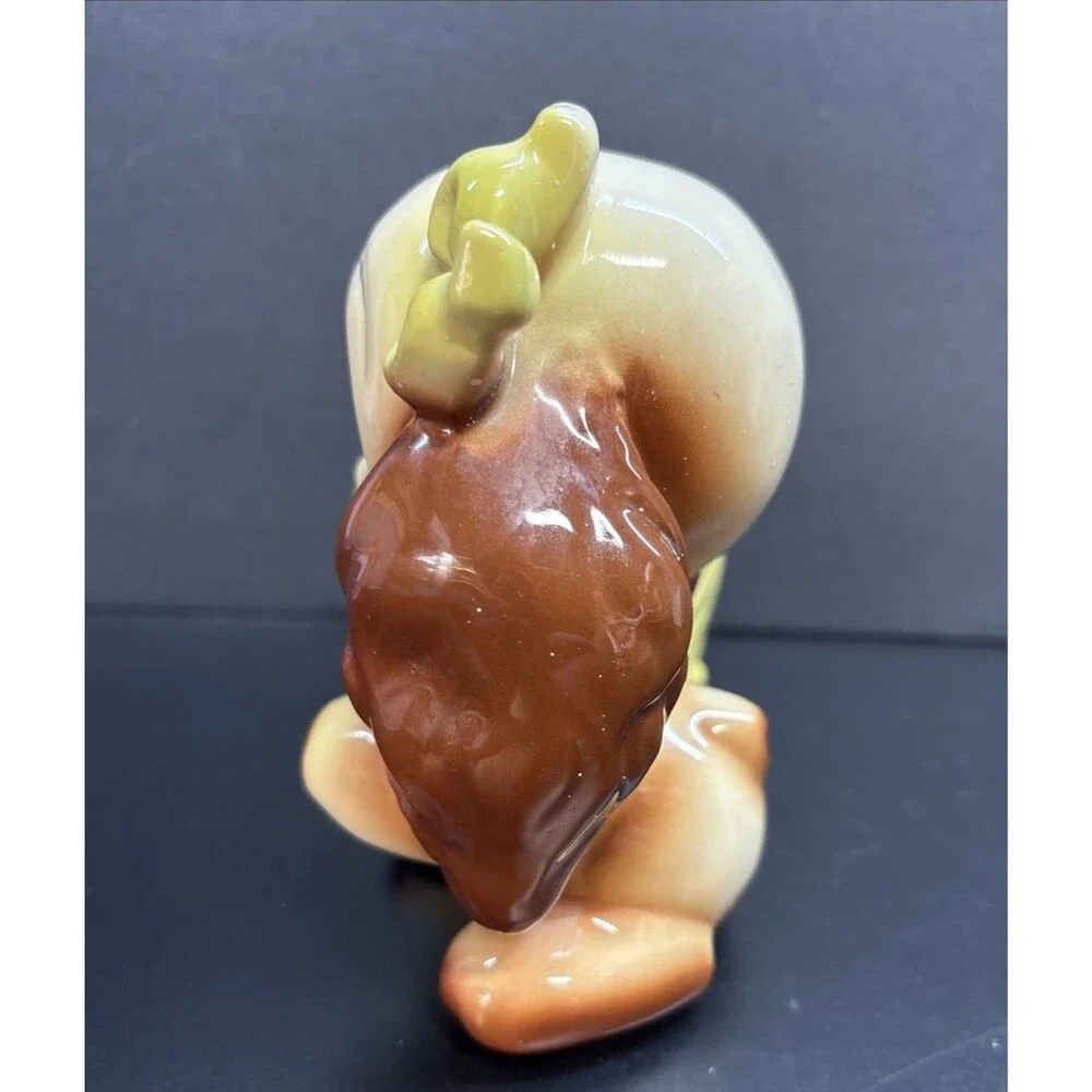 Vintage Hull Pottery Cocker Spaniel Puppy with Yarn Planter